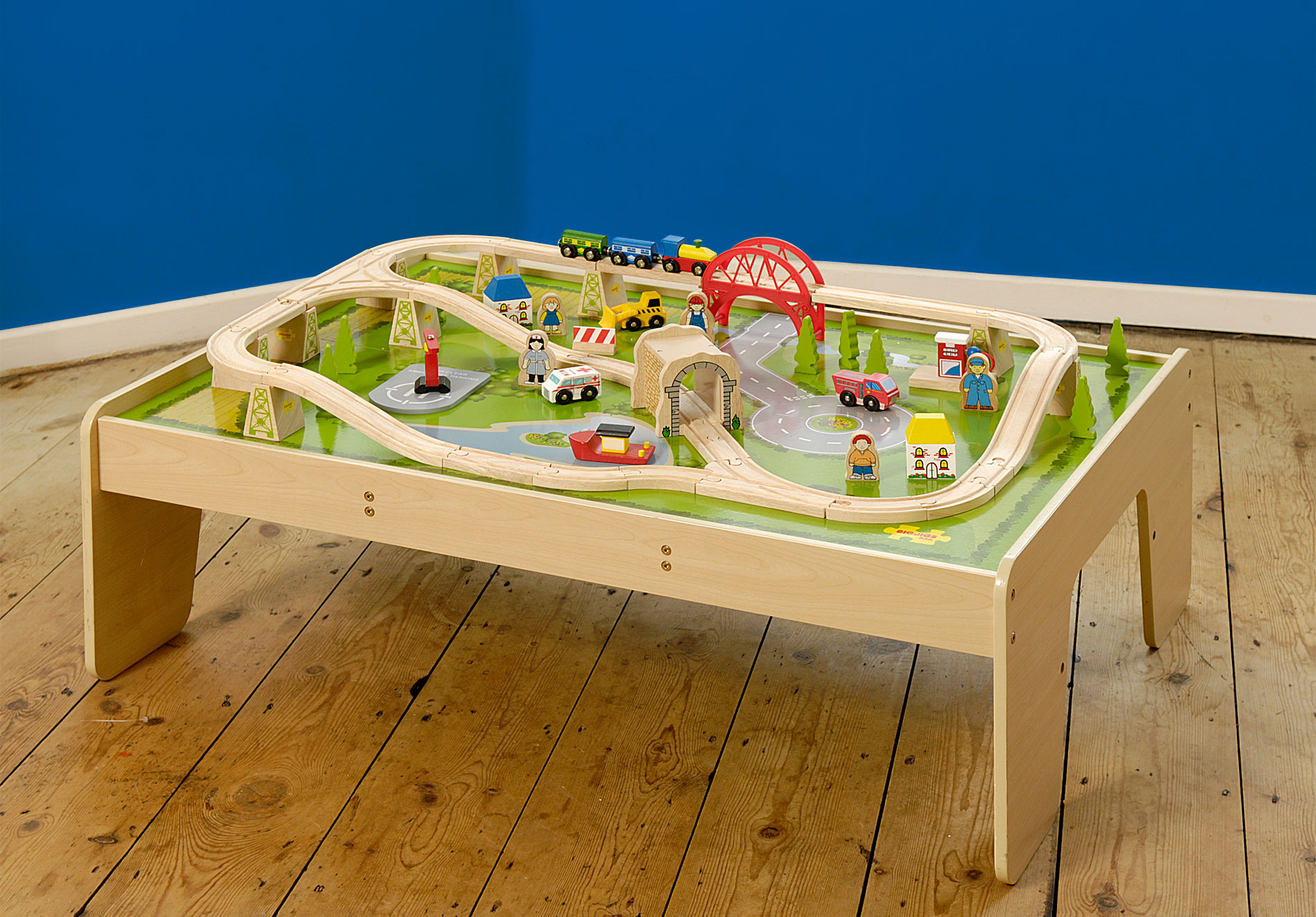 Wooden Train Table Plans